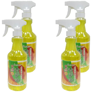 植物主義 香茅油, 消除異味，氣味芳香, 500ml, 4瓶