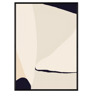 BOLUO GALLERY 菠蘿選畫所 極簡主義 II 掛畫 APGP4630B, 黑色