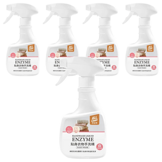 do it 多益得 ALL Clean 貼身衣物酵素手洗精 雪松玫瑰, 360ml, 5瓶