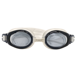 JIEHU 捷虎 平光泳鏡 無度數, 白色,舒適貼合,清晰視野, 1個