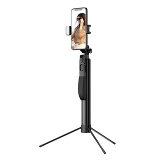 海山媽咪 直播補光燈手機自拍桿, A21, 黑色, 1支