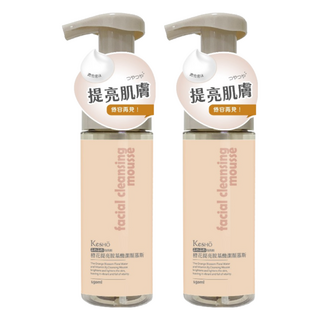 KeSHO 橙花提亮胺基酸潔顏慕斯, 150ml, 2瓶