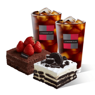 [실시간e쿠폰] [투썸플레이스] 모바일 교환권 세트메뉴 구성 (음료&케이크)