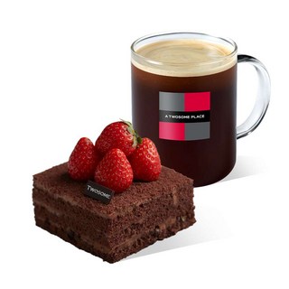 [실시간e쿠폰] [투썸플레이스] 모바일 교환권 세트메뉴 구성 (음료&케이크)