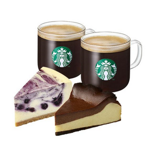 [실시간e쿠폰] [스타벅스] 아메리카노+푸드 세트 상품 모음 (케이크/베이글/샌드위치)