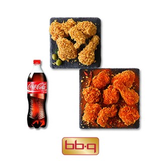 [실시간e쿠폰] ※보상쿠폰 사용불가※[BBQ] 황올반+BBQ양념반 세트 외 모바일쿠폰