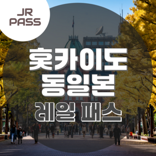 [일본 도쿄-홋카이도] JR 홋카이도 동일본 패스