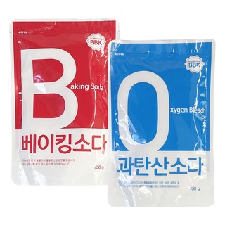BBK 베이킹소다+과탄산소다 450g 세트, 2개