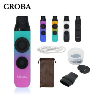 크로바 더블 카주 CKZ 발성 허밍악기 Kazoo 카쥬 교육용 전문가용, 03 퍼플-스카이, 1개