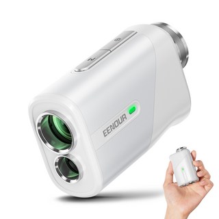 이누어 미니 레이저 골프 거리측정기 슬로프 기능 속도 측정기 U800, 화이트