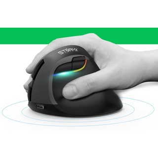 STORMX VM3 인체공학 버티컬 무선 마우스-컬러 랜덤, 단품, 단품