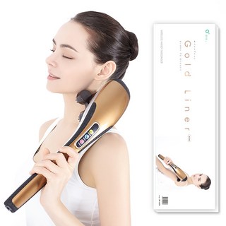 아이오랩 골드라이너 무선 핸디마사지기, MT-66SA, 딥골드