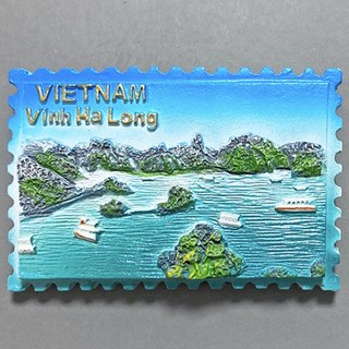 냉장고자석 일본 중국 대만 태국 홍콩 세부 오사카 후쿠오카 베트남 마그넷 마그네틱 기념품, 동남아50.하롱베이