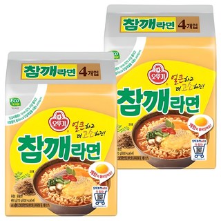 OTTOGI 不倒翁 芝麻風味湯麵 115g, 8包