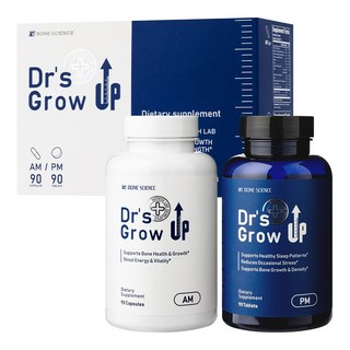 미국 본사이언스 닥터스그로우업 닥터스업 AM+PM, 1박스, 90정