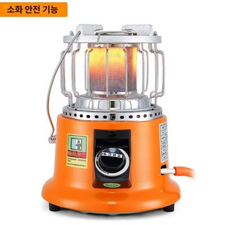 lpg 가스 캠핑 난로 난방기 사무실 야외 히터 낚시 실외용 휴대용 난방 겨울 레드판다몰 캠핑장 아웃도어, 천연가스 단일기계