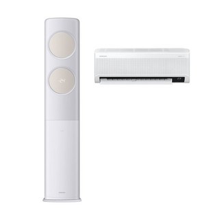 삼성 인버터 스탠드 17평형 AI 무풍 클래식 에어컨 방문설치 멀티형 스마트싱스 AF17A7974TZERS 투인원, 일반배관형