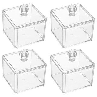 리빙준 화장솜 케이스, 4개