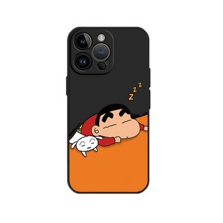 꾸벅꾸벅 졸고 있는 짱구 아이폰 갤럭시 폰케이스