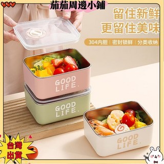 出微波爐加熱飯盒 304不鏽鋼 便當盒 迷你便攜便當盒 上班族 學生午餐盒 日式餐盒 野餐食物盒 Y, 綠色,1個, 1個