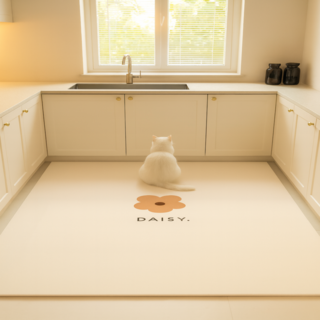 픽블리 잘라쓰는 싱크대 주방매트 PVC 발매트, 120*180cm아이보리, 1개