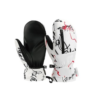 滑雪手套 分指手套(mina百貨)