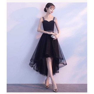 2부드레스 연주드레스 브라이덜샤워 블랙드레스