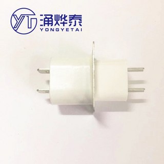 YYT-오리지널 전자 레인지 마그네트론 소켓 핀 필라멘트 소켓 마그네트론 핀 나사 없음 2 개, 2개