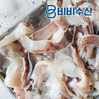 [당일발송] 손질 절단오징어 1팩(500g) 냉동오징어채 수협 신선제품, 1개