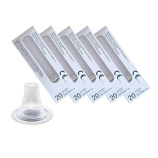 BRAUN 귀체온계용 렌즈필터 20p, 5개, LF20