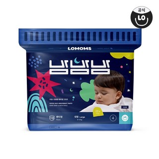 로맘스 밤밤밤 팬티형 기저귀 1팩, 4단계, 26매