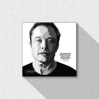 타이탄갤러리 거실 인테리어 액자 벽 그림 팝아트 집들이 선물, 1개, 16번 일론 머스크