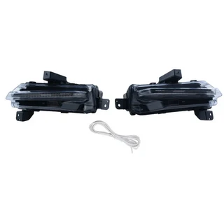 납품전문 Chevrolet Camaro 2019 2020 LED DRL 주간 주행 등 방향 지시등 안개등 조명, 01 1pair