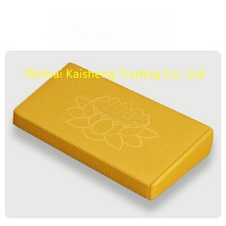 Kisen 연꽃수 절방석 기도 명상 50cm*30cm 불교방석 목화솜 절방석 108배 기도 명상 대방석