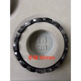 黑曜之光鎮定聚財黑髮水晶方條手排，能量水晶手鍊，招財避邪保平安，男女款時尚飾品, 1個