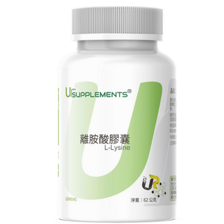 UrSUPPLEMENTS 離胺酸膠囊, 1個, 100顆