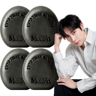 먼프리 어성초 모공흡착 계란 비누 모공감소 24% 티트리 포레스트향, 4개입, 125g