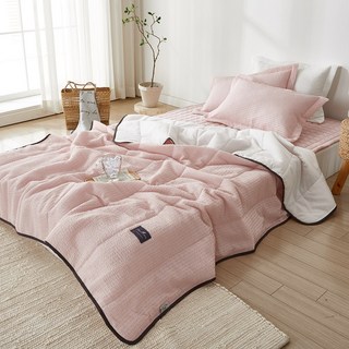 케어 안티모스 모기퇴치소재 여름 누빔이불 침구세트 (SS Q)