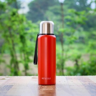 듀얼 진공 보온병 800ml 레드 보온보냉물병 보온물통 온수통 보온병기념품 텀블러