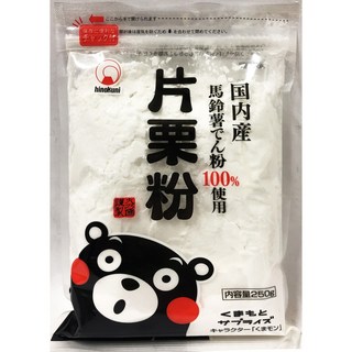 舞味本舖 火乃國 片栗粉 (馬鈴薯澱粉) 黃豆粉 糯米粉 葛粉, 1個, 火乃國萌熊片栗粉250g26.03.30