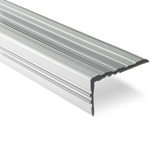 PVC 슈퍼디럭스1형 폭 60mm / 1.2M / 1.8M 색상 5가지 모서리보호 실내계단논슬립 장판마감재, 1개, 회색