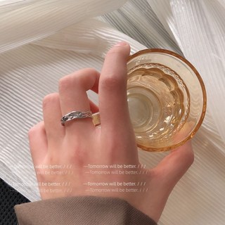 不規則紋理戒指 -舉飾無雙- 個性戒指