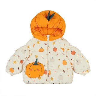 아가방 겨울 아기 유아 돌 선물 귀여운 점퍼 OD펌킨팡팡다운점퍼 01S755003