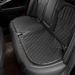 엑스핏 국산 고급 가죽 자동차 열선시트 뒷좌석 12V, 블랙, 1개