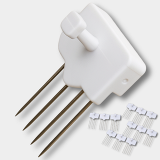 에이젠 콕콕삔 액자걸이 벽지핀, 13세트, 흰색