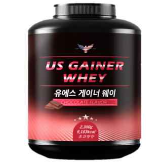 B 프로틴 유에스게이너웨이 2.3kg 단백질 게이너보충제 살찌는 벌크업 근육 체중 헬스 체력 근력 지구력, 1개