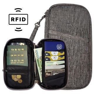 나나팝픽 RFID차단 올인원 패밀리 여권지갑