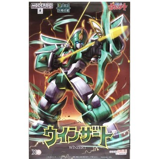 GSC MODEROID 魔動王 無敵風王 組裝模型 正版授權 動漫周邊 模型收藏, 1個