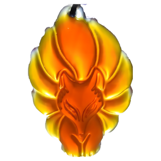 【168開運坊】五行冰種 九尾狐狸 開光淨化 招桃花、增人緣 守護平安健康, 紅瑪瑙*1/項鍊*2,需要硃砂開光