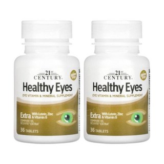 21세기 헬시 아이즈 뉴테인 루테인 36정 2개 징크 아연 비타민비 B Lutein